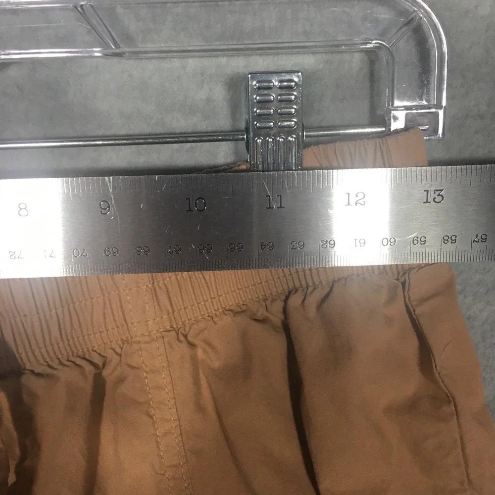 Aerie XS Tan Cargo Pants Lightweight Drawstring Tie Cuffs Elastic High‎ Waist